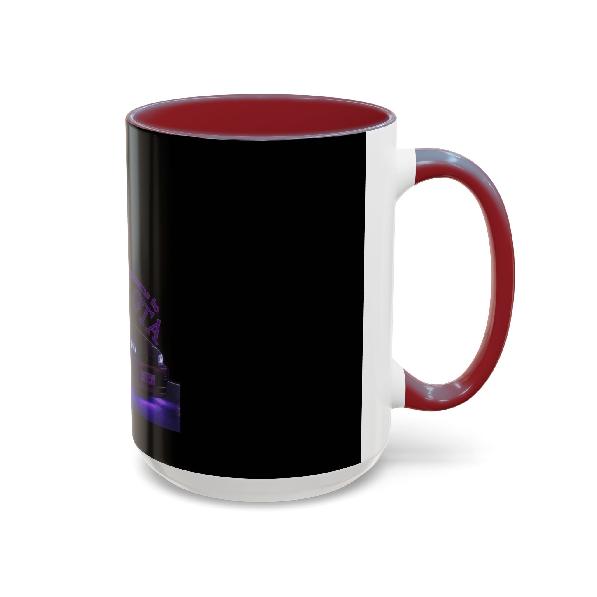 Daughter Doesn't Drive Like A Girl Purple / Accent Coffee Mug 11/15oz