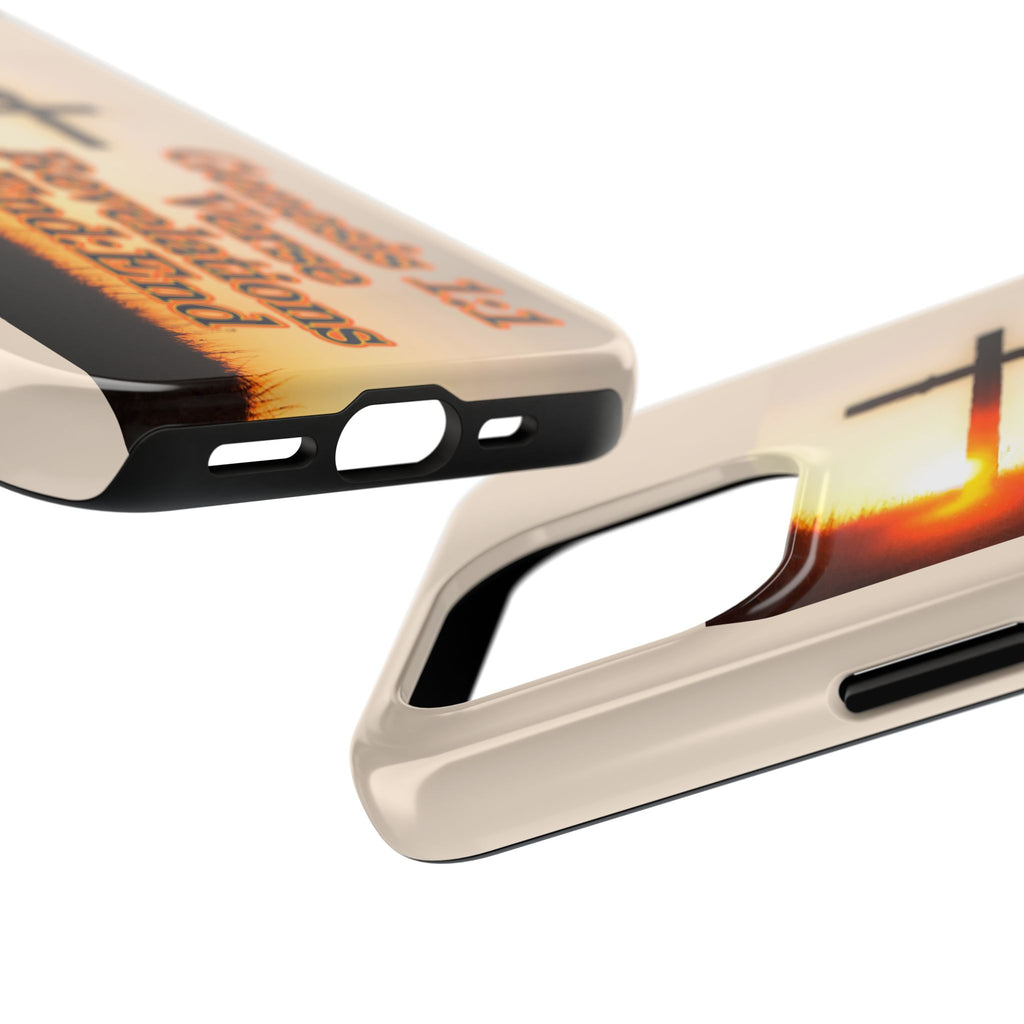 Genesis 1:1 Verse Revelations End:End / Tough Phone Case