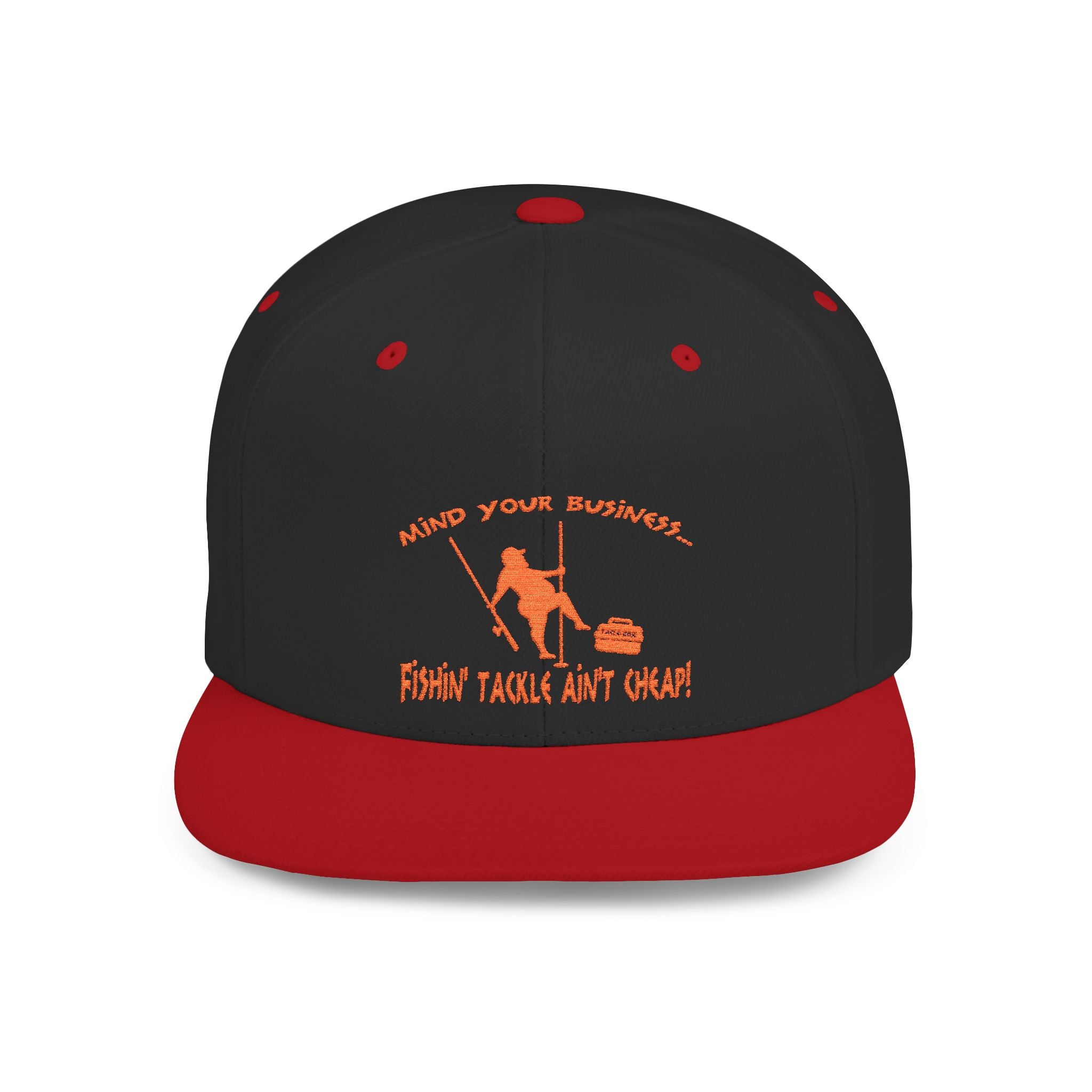 Mind Your Business Guy Stripper/ Flat Bill Snapback