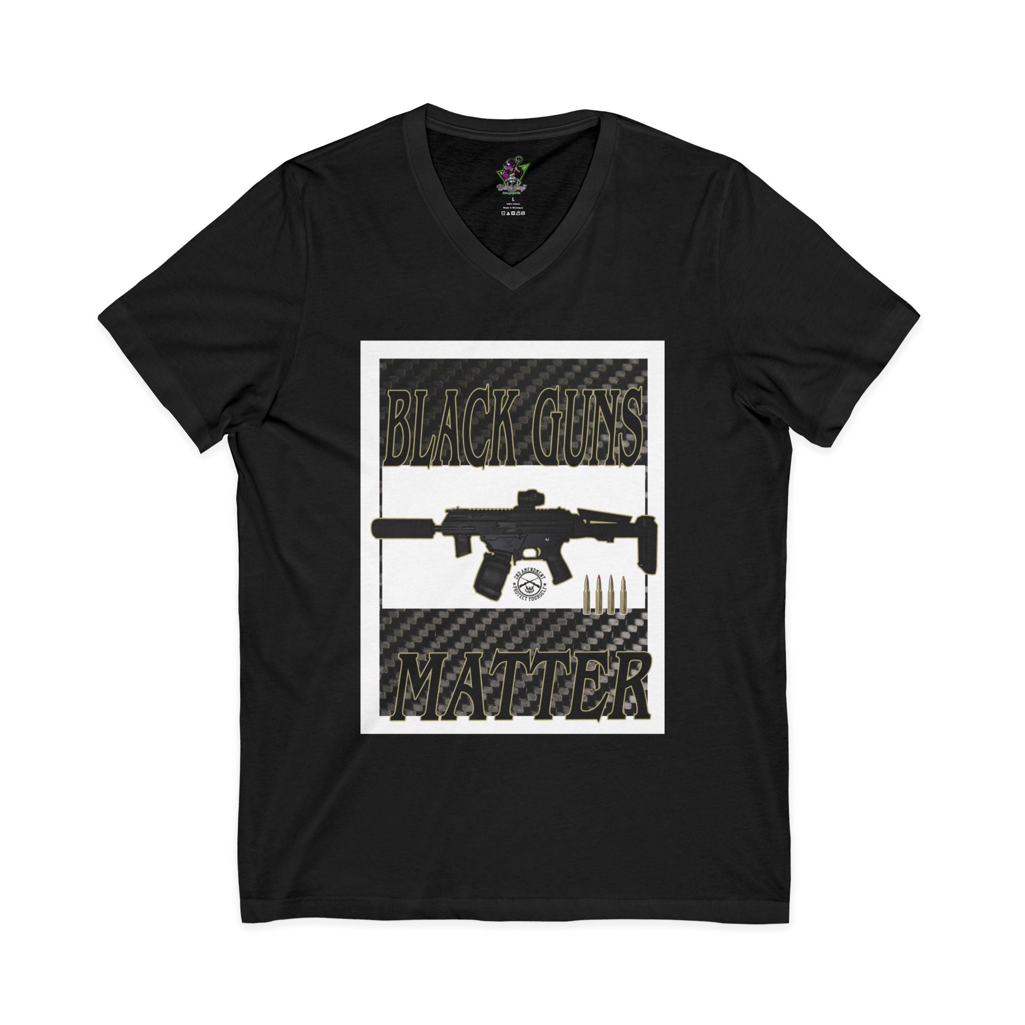 Black Guns Matter / V-Neck Tee