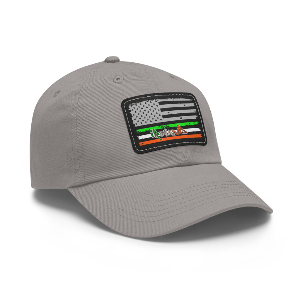 American/Ireland Flag / Leather Patch