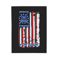 250th Anniversary Flag / Velveteen Plush Blanket