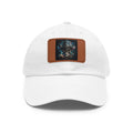 Skull Cowboy / Leather Patch Hat