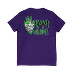 2/3 Evil Punk Skull / V-Neck Shirt