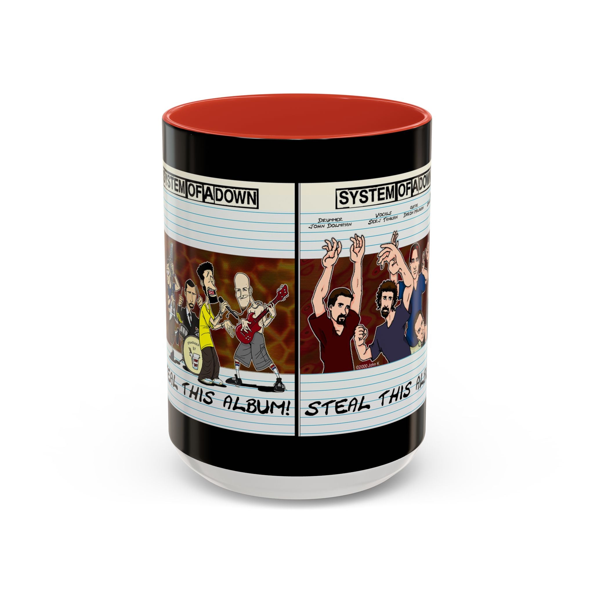 SOAD Steal This Album F&B / Accent Coffee Mug 11/15oz