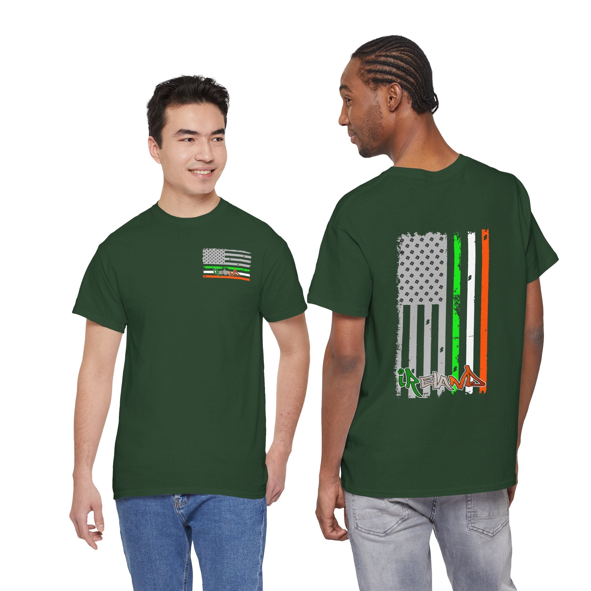 American / Ireland Flag  F&B
