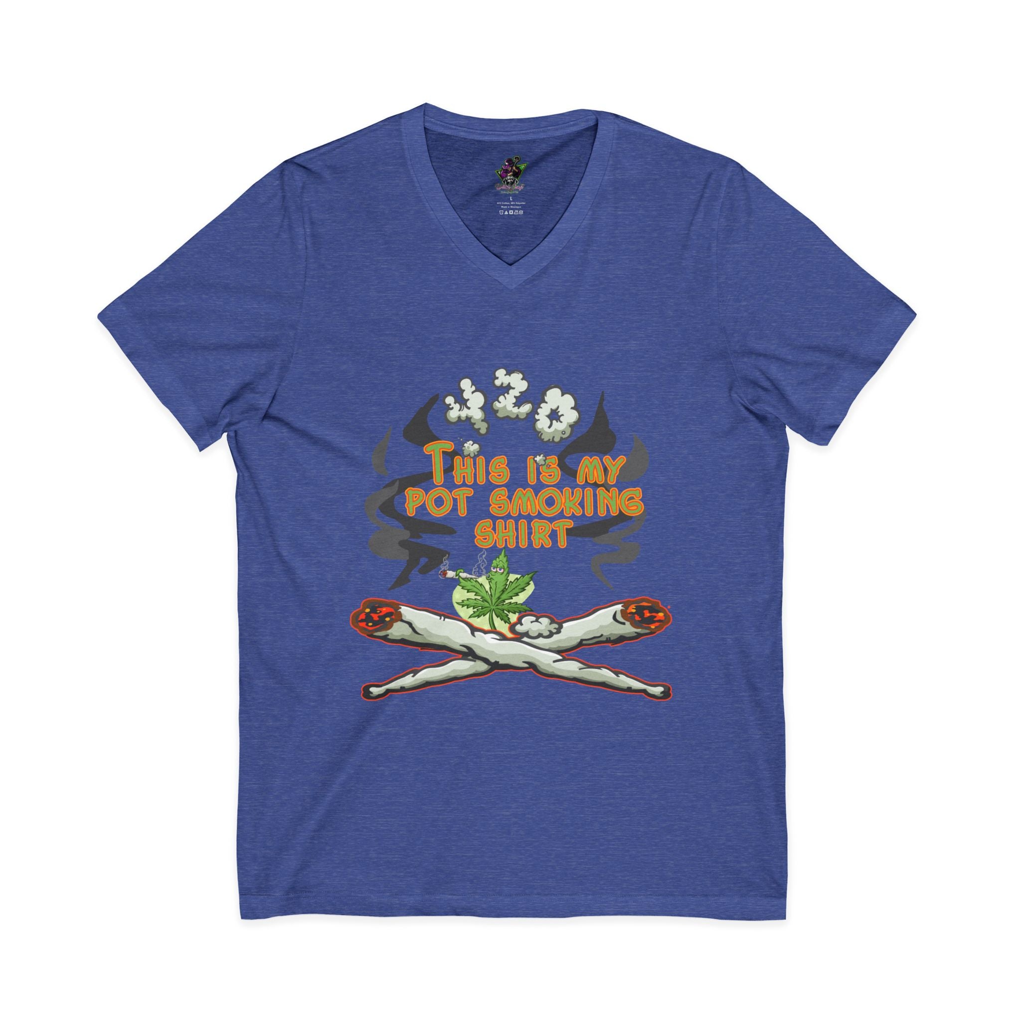 This Is My Pot Smoking Shirt / V-Neck Tee