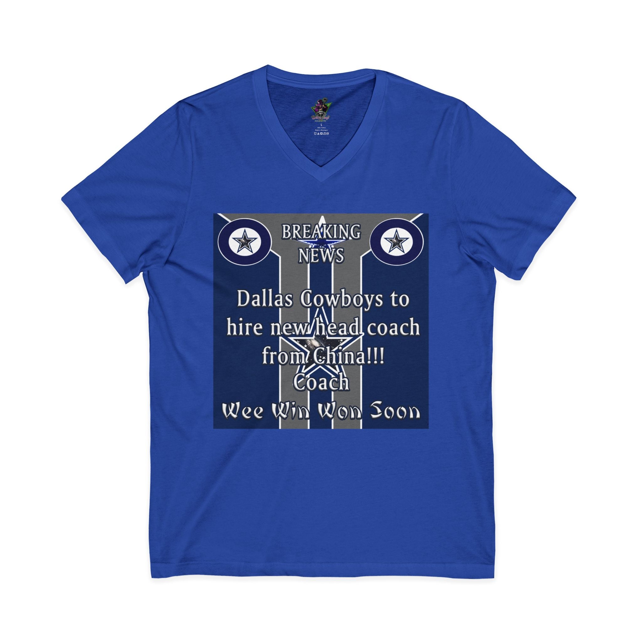 Wee Win Won Soon / V-Neck Tee