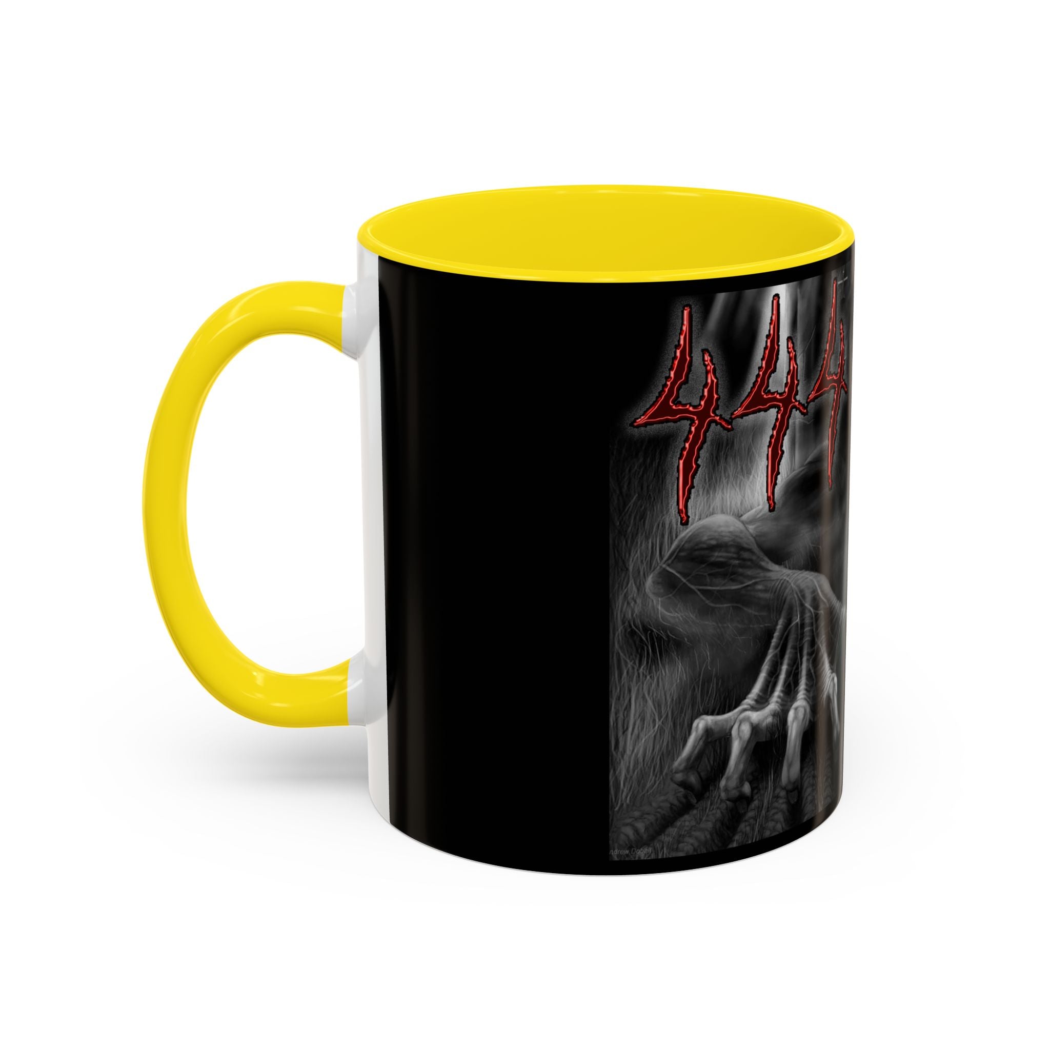 2/3 Evil Demon / Accent Coffee Mug 11/15oz