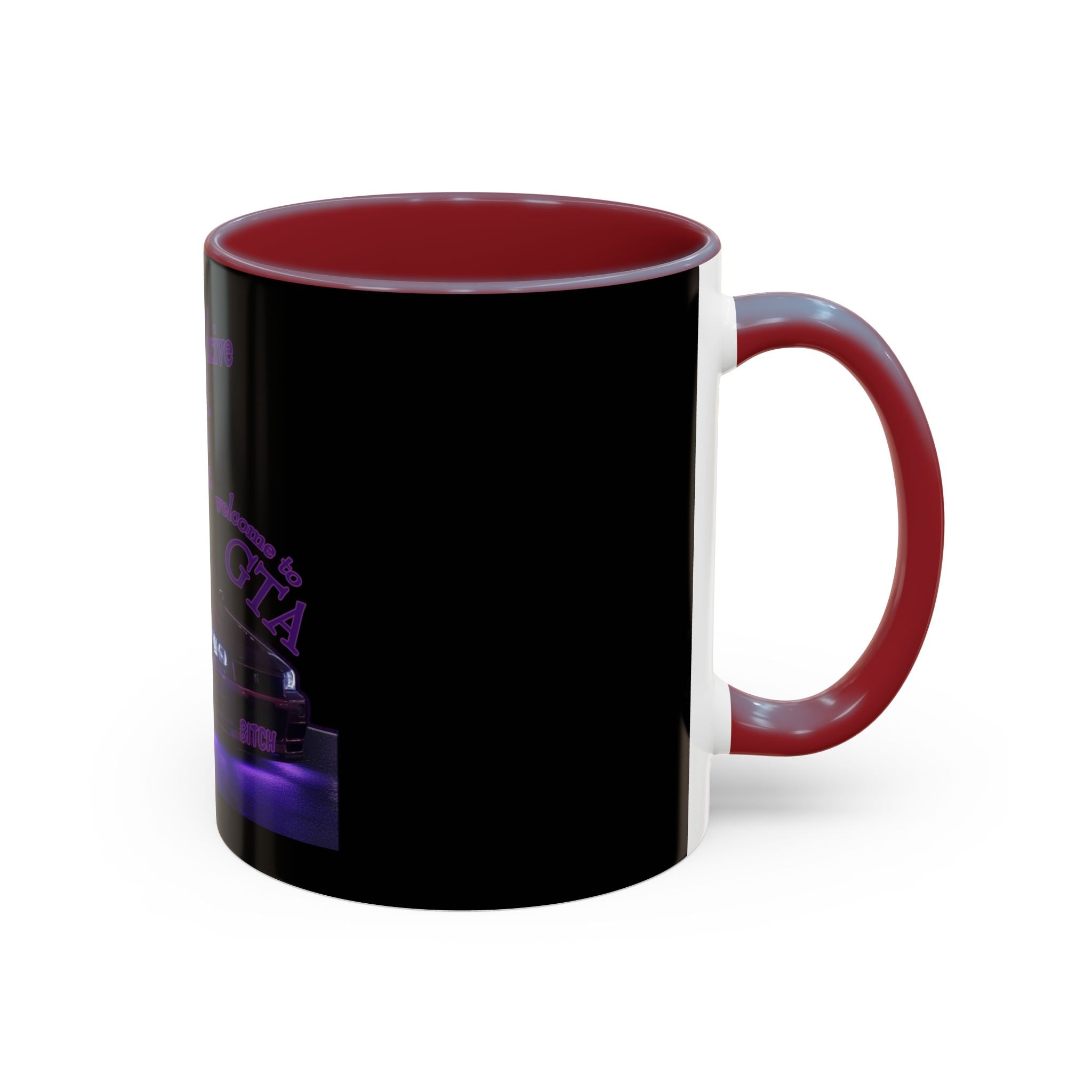 Don't Drive Like a Girl Purple / Accent Coffee Mug 11/15oz