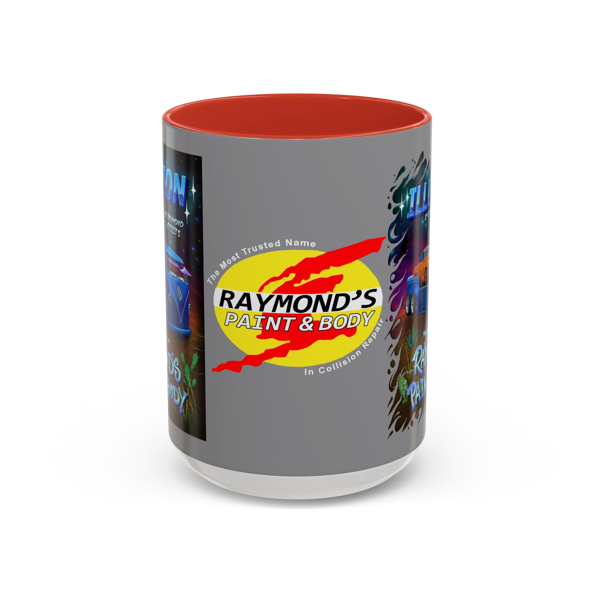 Raymond's Paint & Body Logo / Accent Coffee Mug 11/15oz