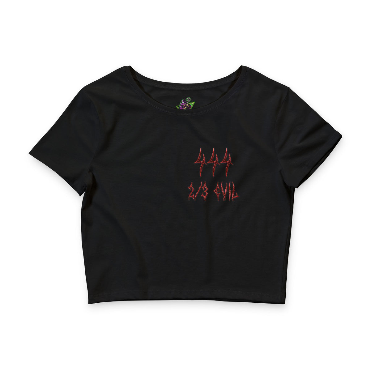 2/3 Evil Demon F&B / Crop Top