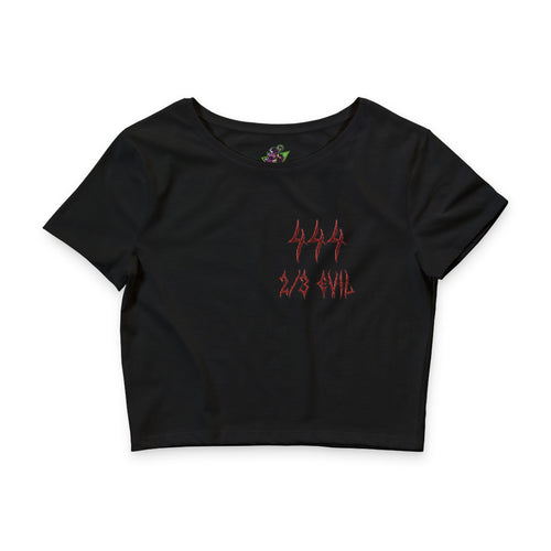 2/3 Evil Demon F&B / Crop Top