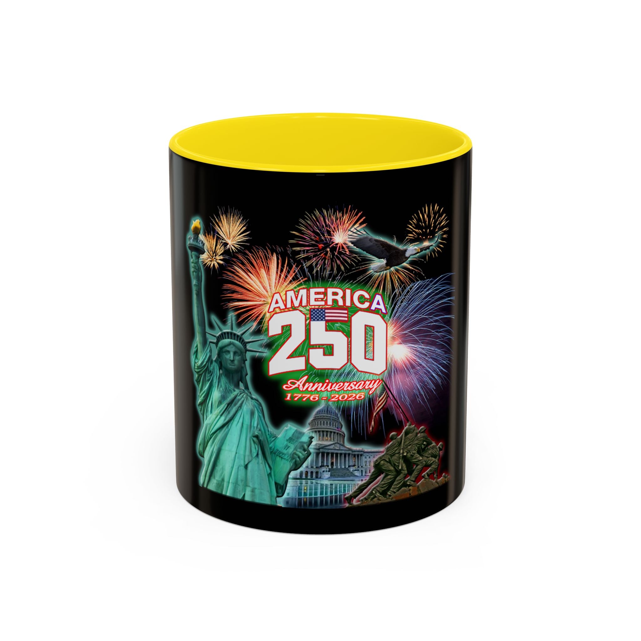 Statue of Liberty 250th / Accent Coffee Mug 11/15oz