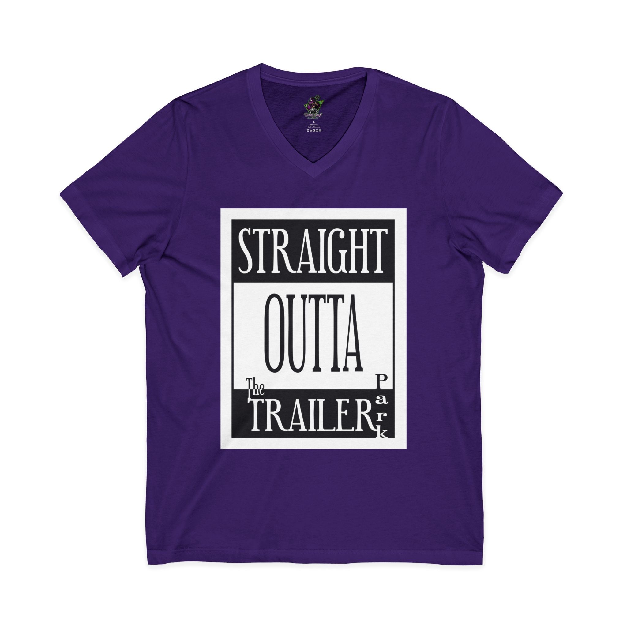 Straight Outta Trailer Park / V-Neck Tee