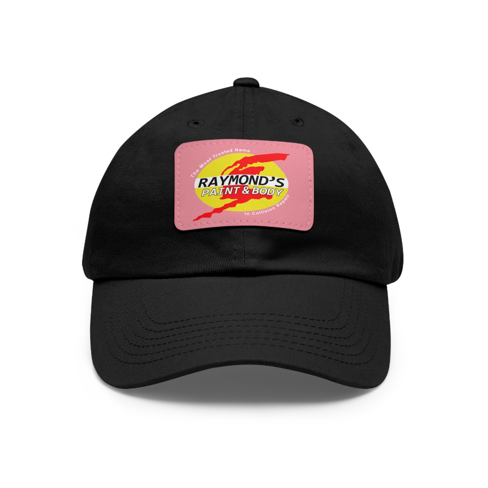 Raymond's Paint & Body Logo / Leather Patch Hat