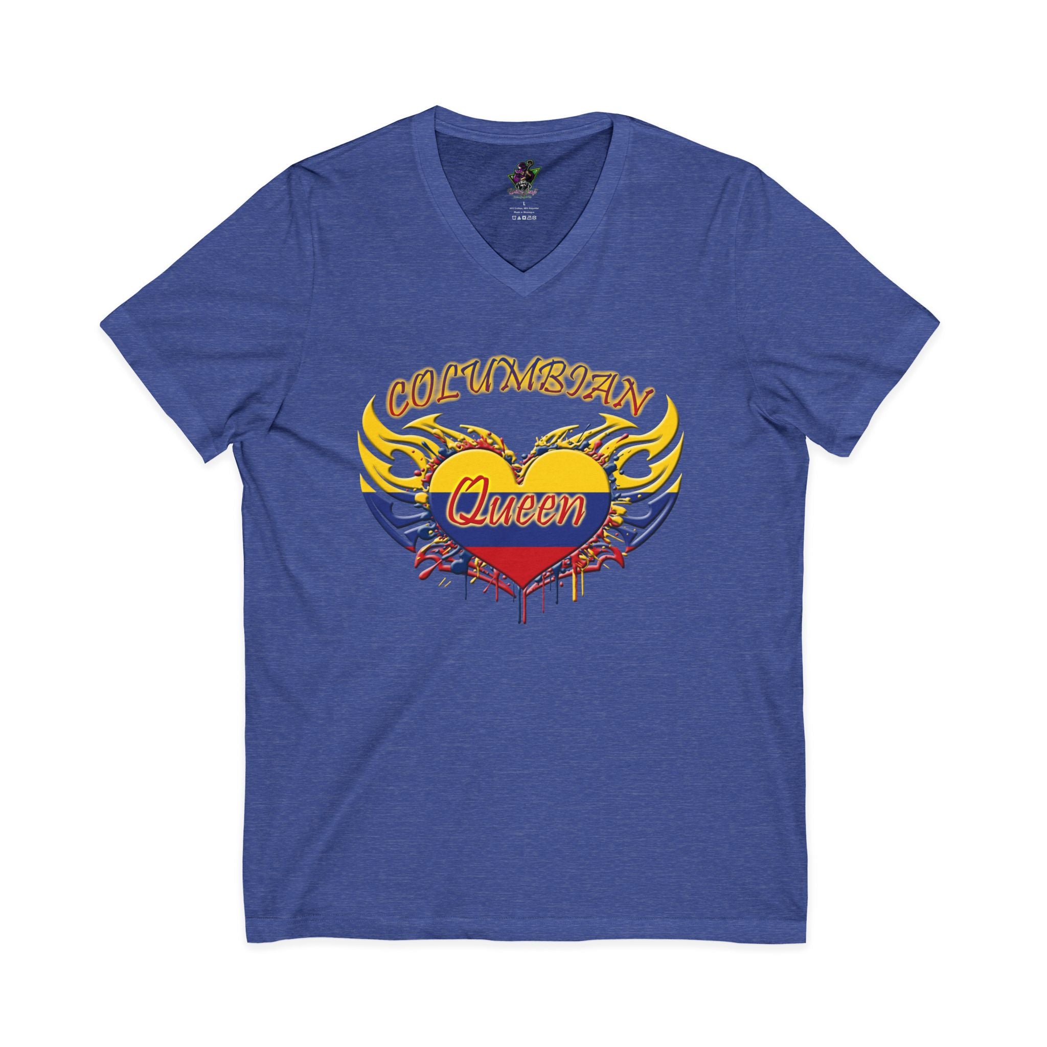 Colombian Queen / V-Neck Tee