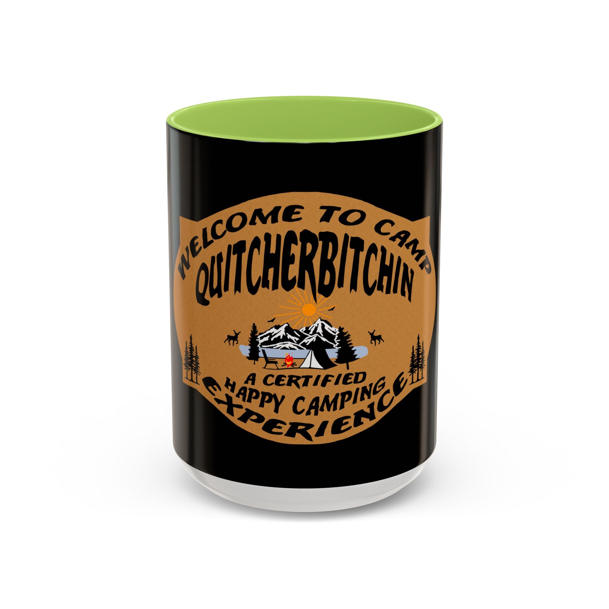 Camp Quitcherbitchin / Accent Coffee Mug 11/15 oz