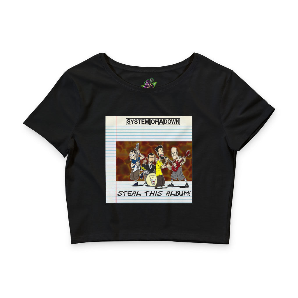 SOAD Steal This Album F&B / Crop Top