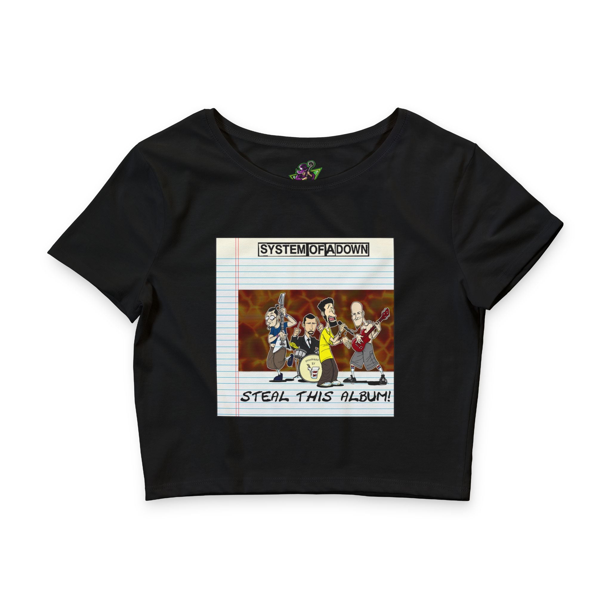 SOAD Steal This Album F&B / Crop Top