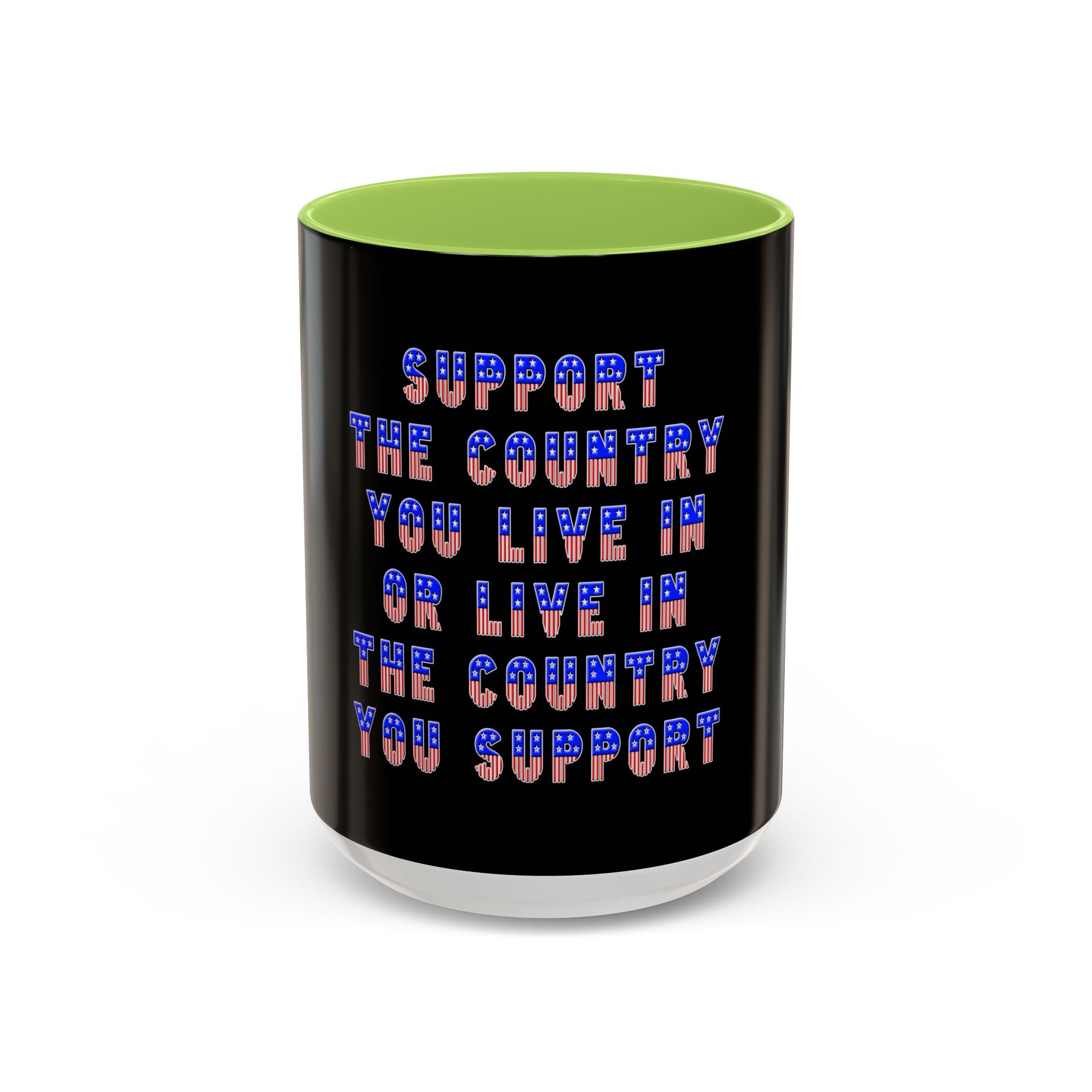 Support the Country / Accent Coffee Mug 11/15oz