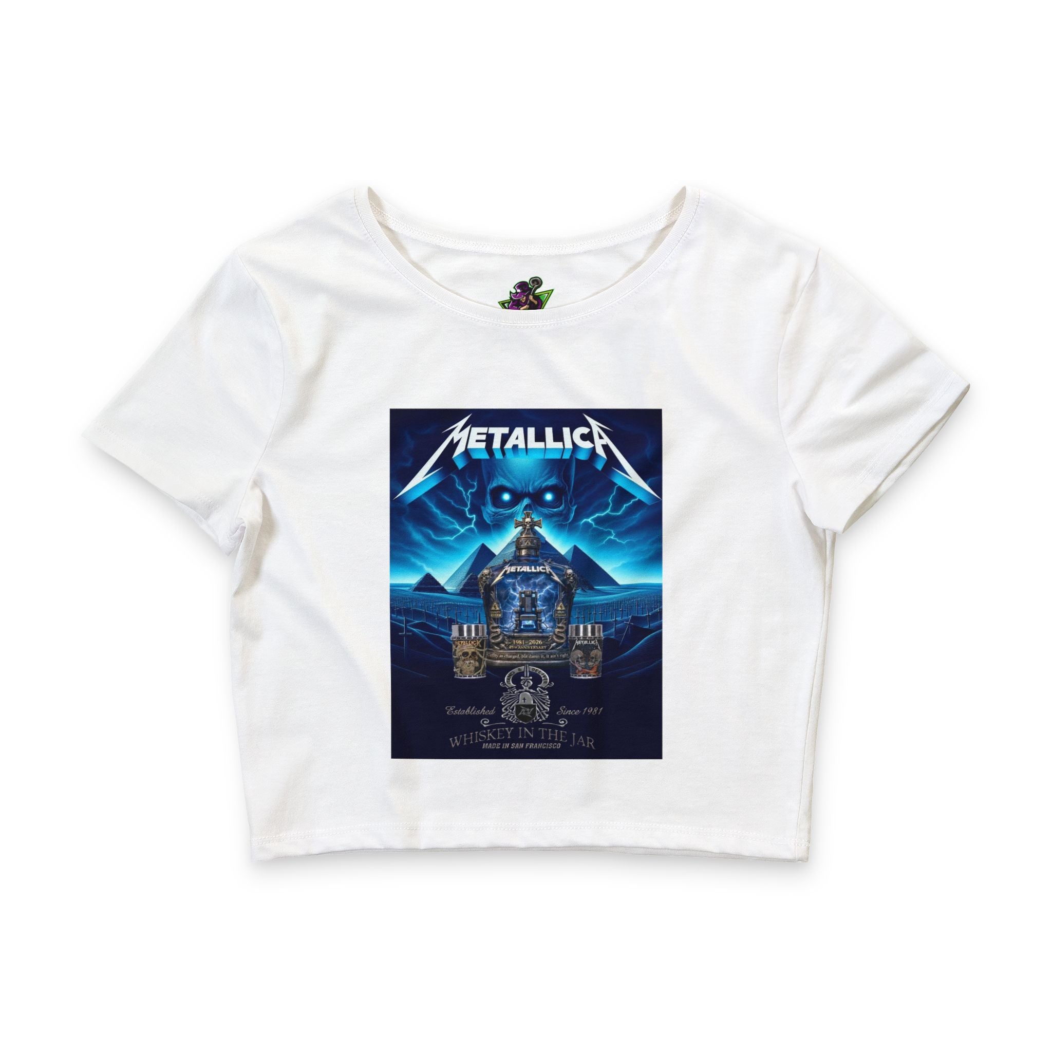 Metallica Whiskey in the Jar / Crop Tee