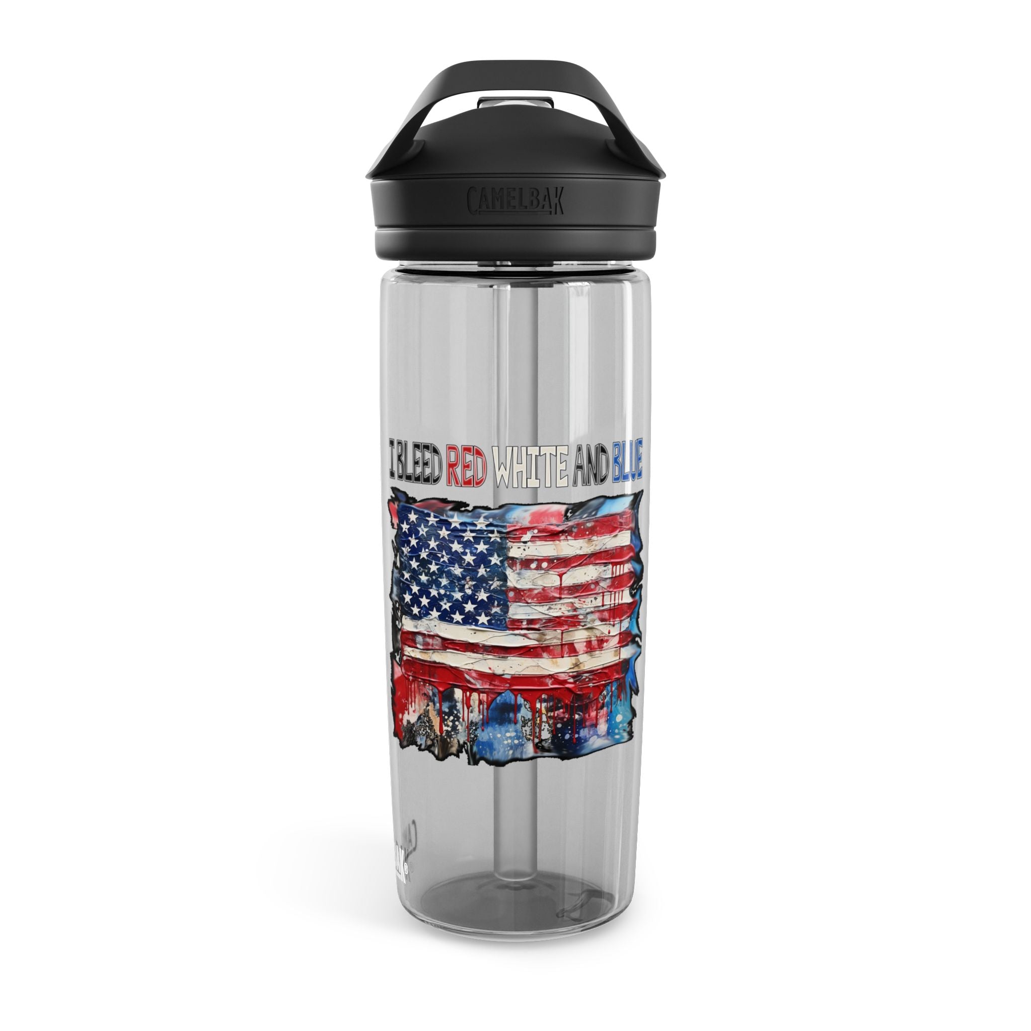 I Bleed Red White and Blue / CamelBak Water Bottle 20/25 oz