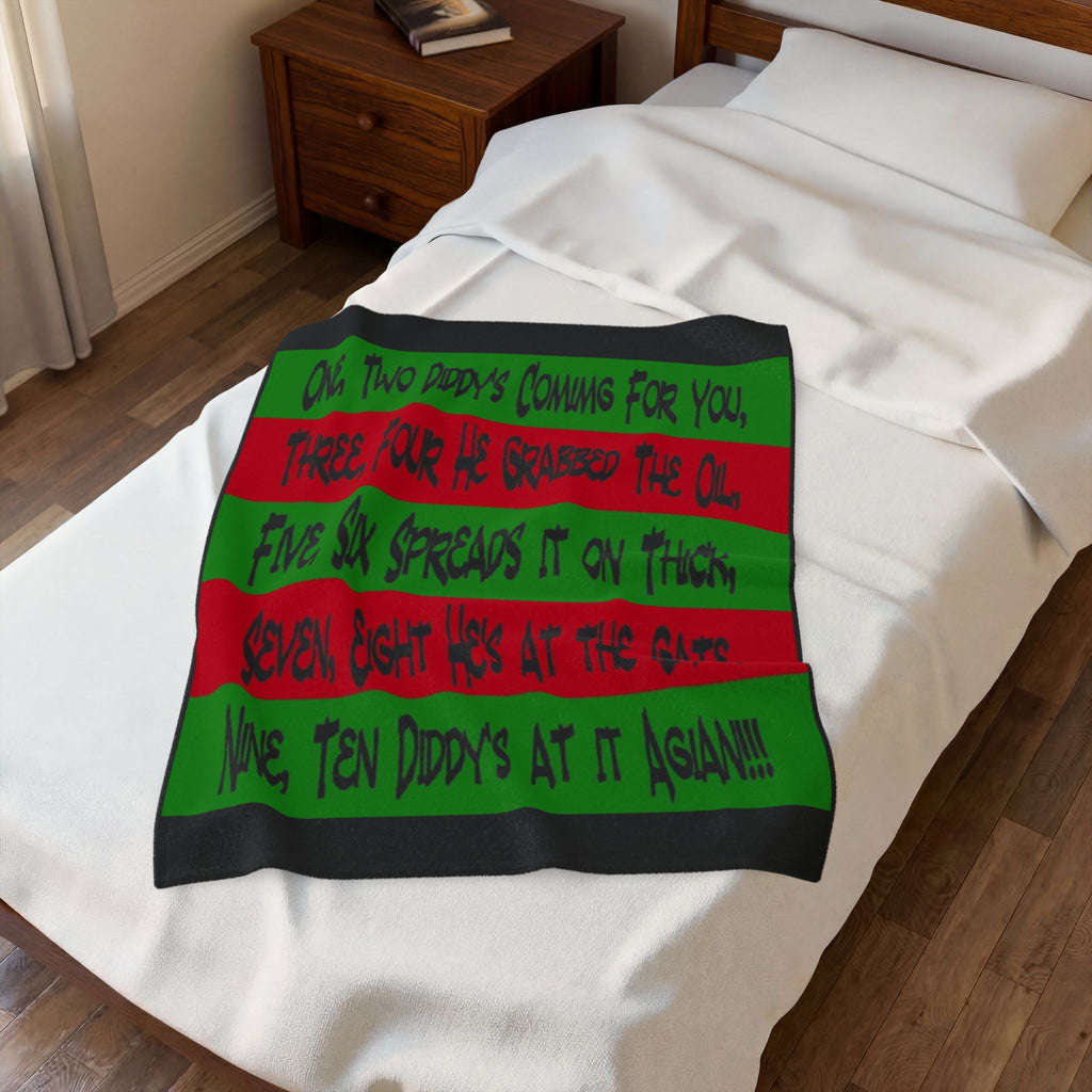 Diddy's Coming For You / Velveteen Plush Blanket