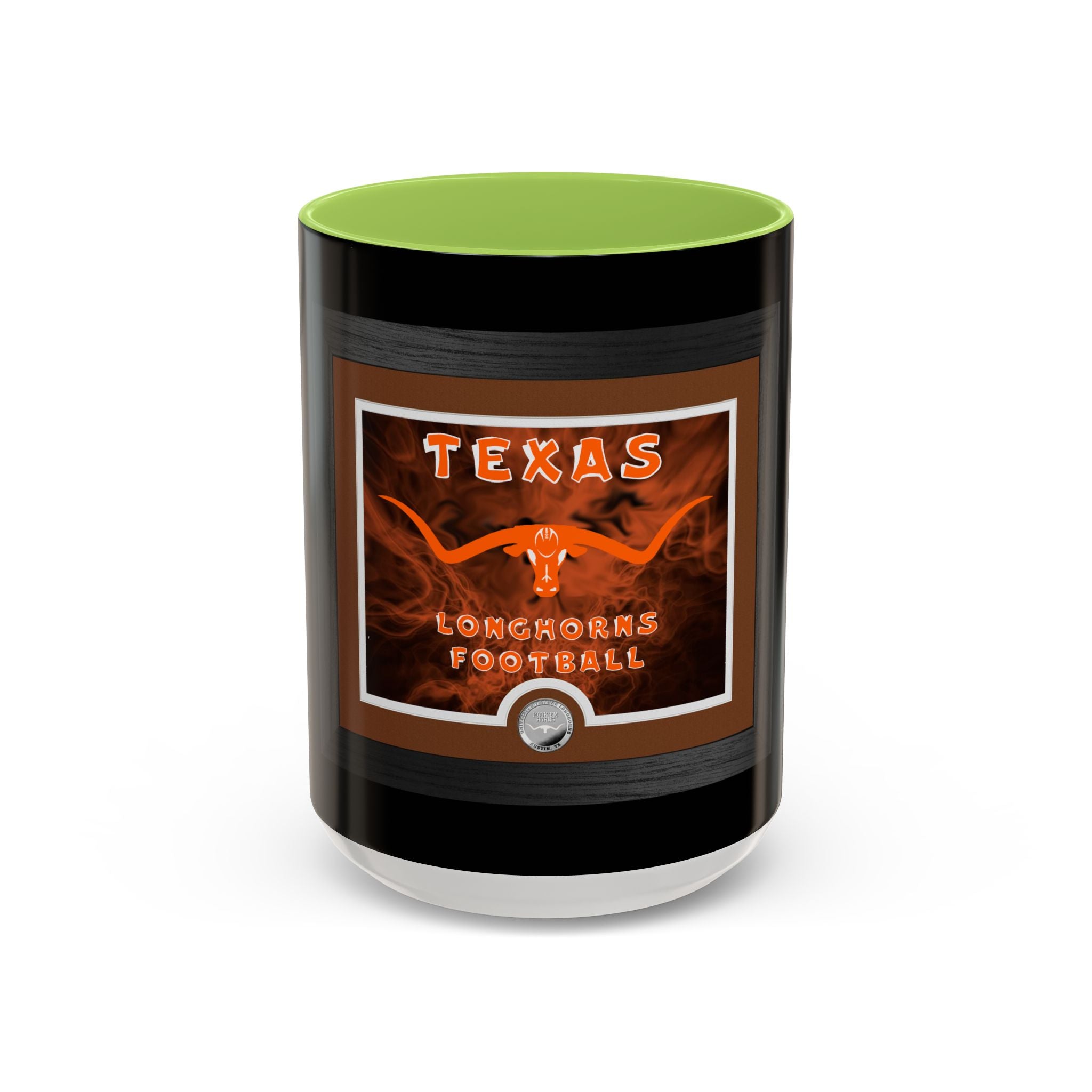 Texas Longhorns Framed / Accent Coffee Mug 11/15oz