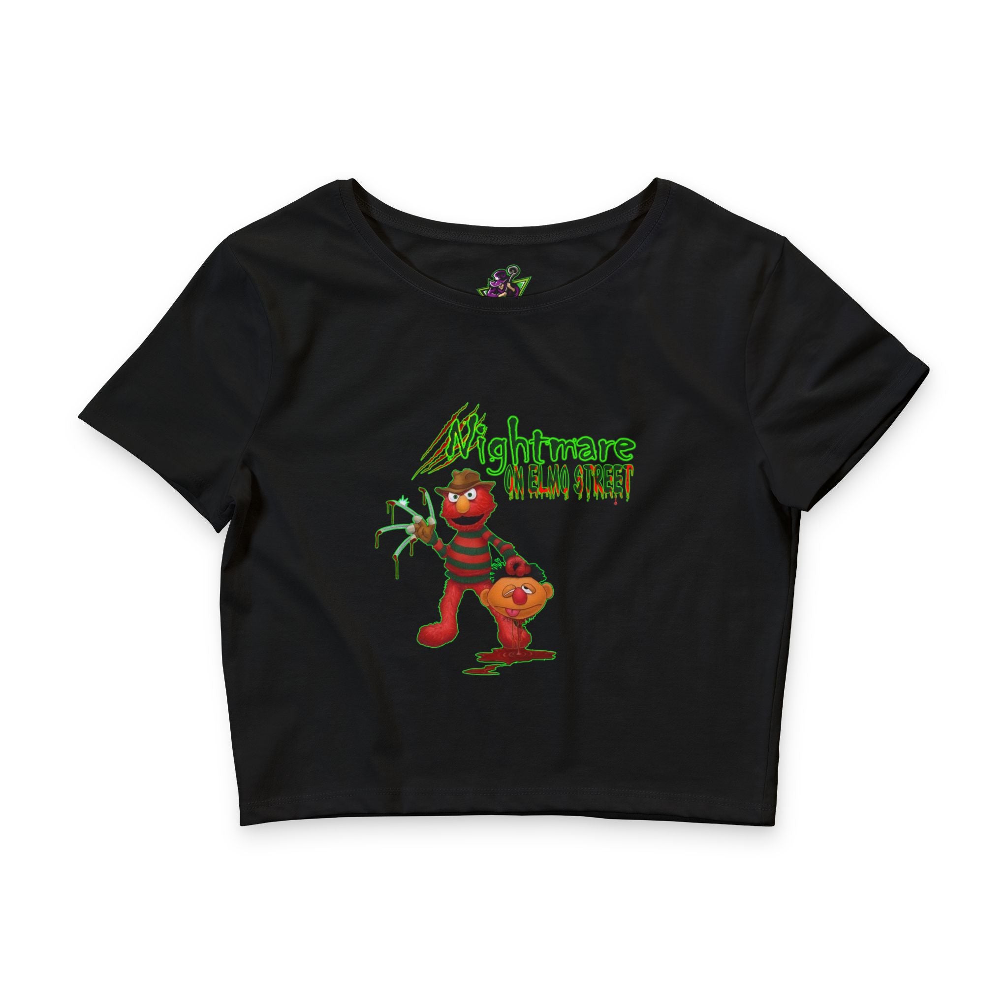 Nightmare on Elmo Street / Crop Top