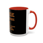 Coffee Spelled Backwards Is EEFFOC / Accent Coffee Mug 11/15oz