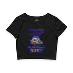 Ashes to Ashes Dust to Dust /Crop Tee