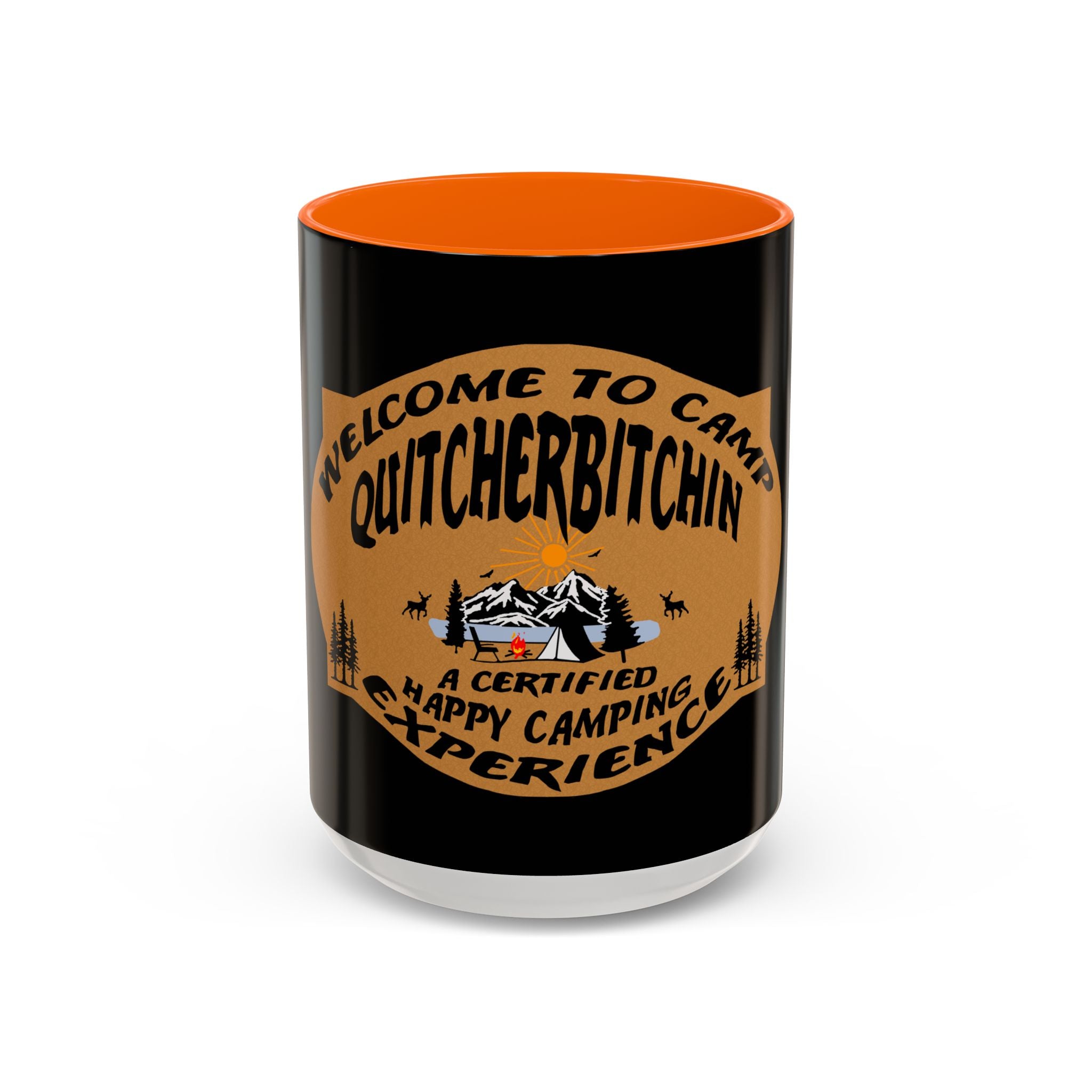 Camp Quitcherbitchin / Accent Coffee Mug 11/15 oz