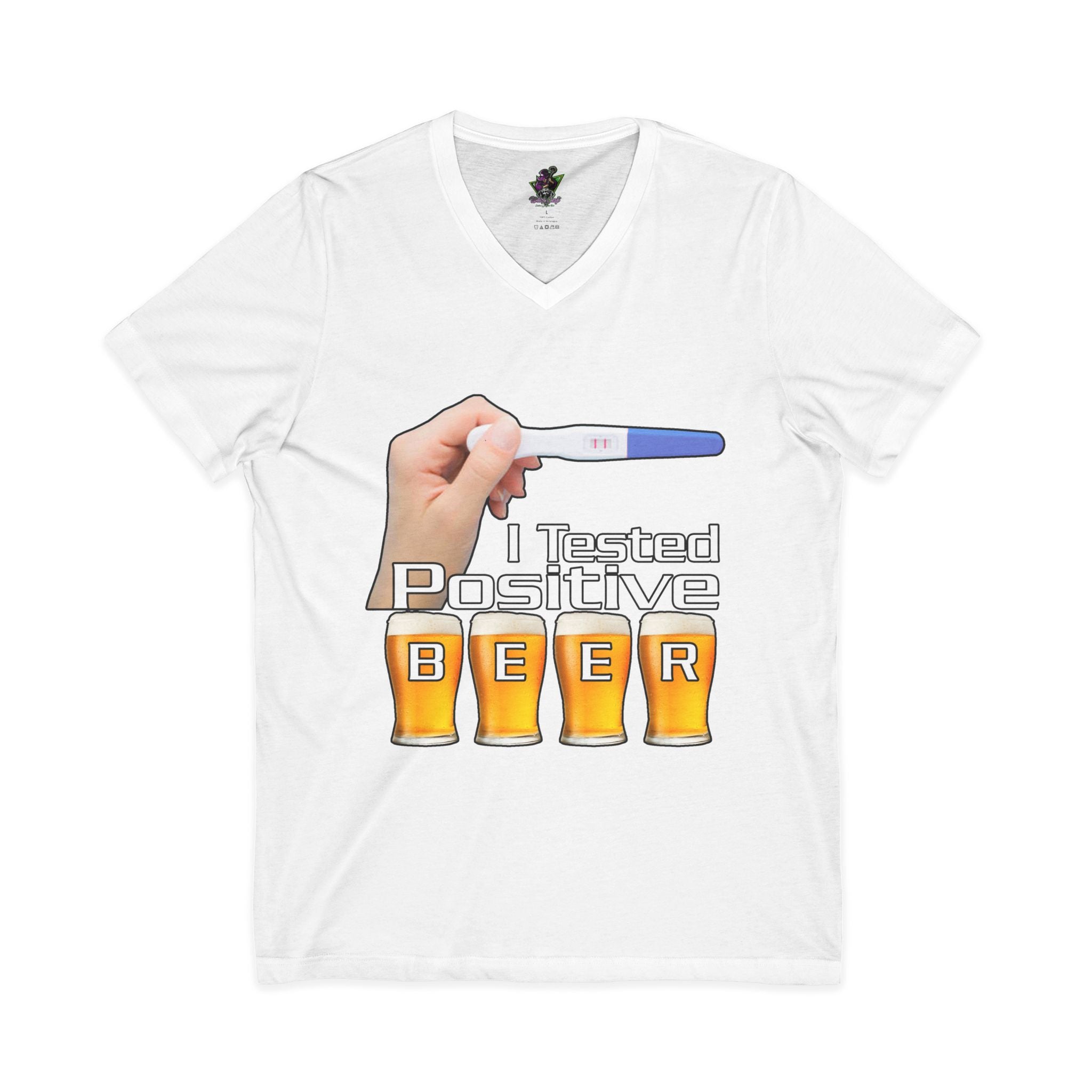 Tested Positive Beer / V-Neck Tee