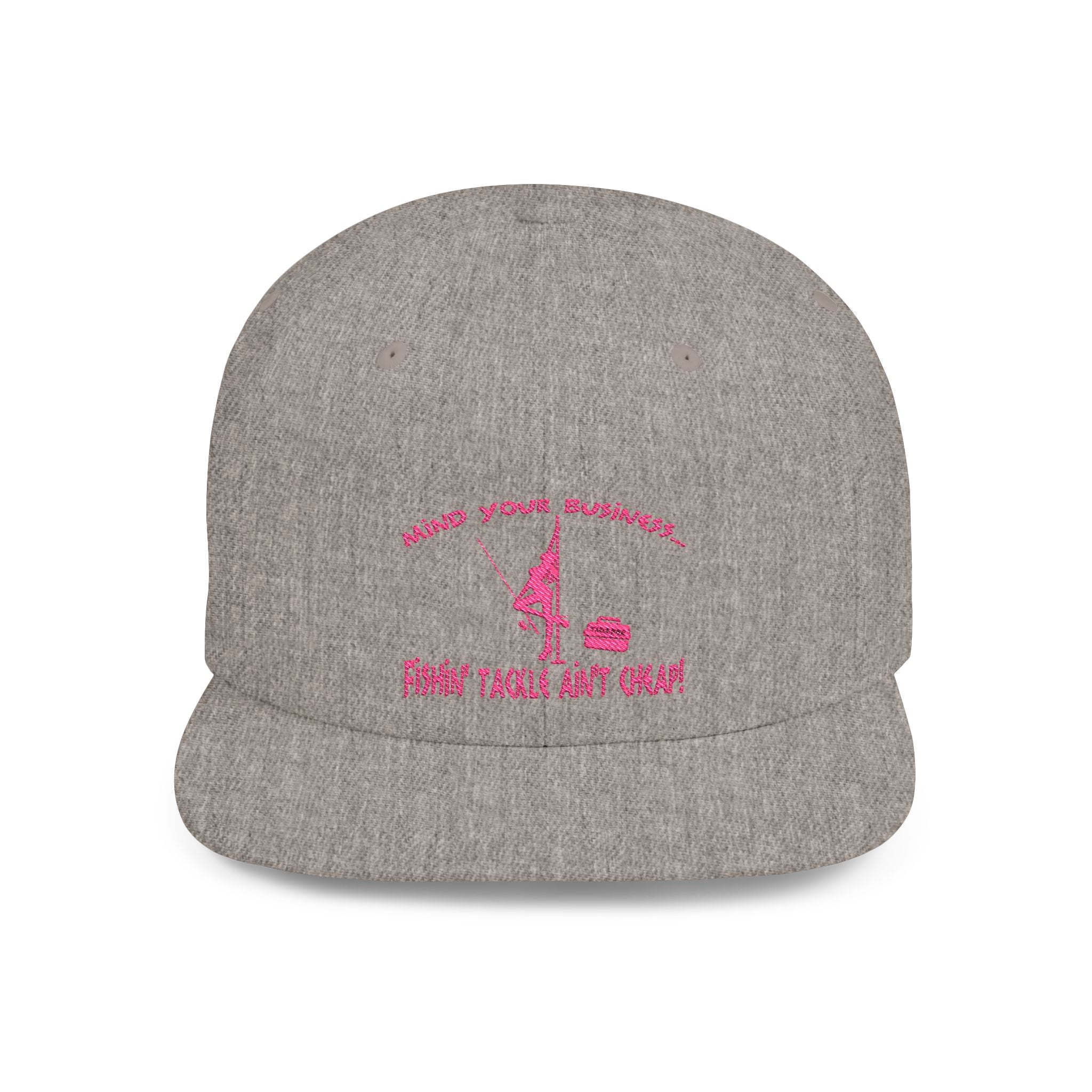 Mind Your Business Girl Stripper / Flat Bill Snapback