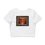 Texas Longhorn Framed F&B / Crop Top