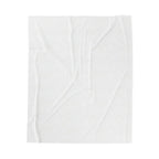 Coffee Spelled Backwards Is EEFFOC / Velveteen Plush Blanket