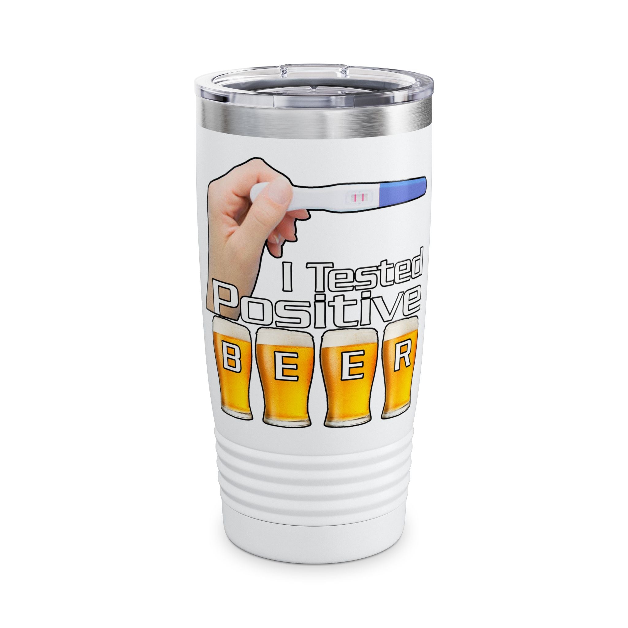 Tested Positive Beer / Insulated Tumbler 20oz