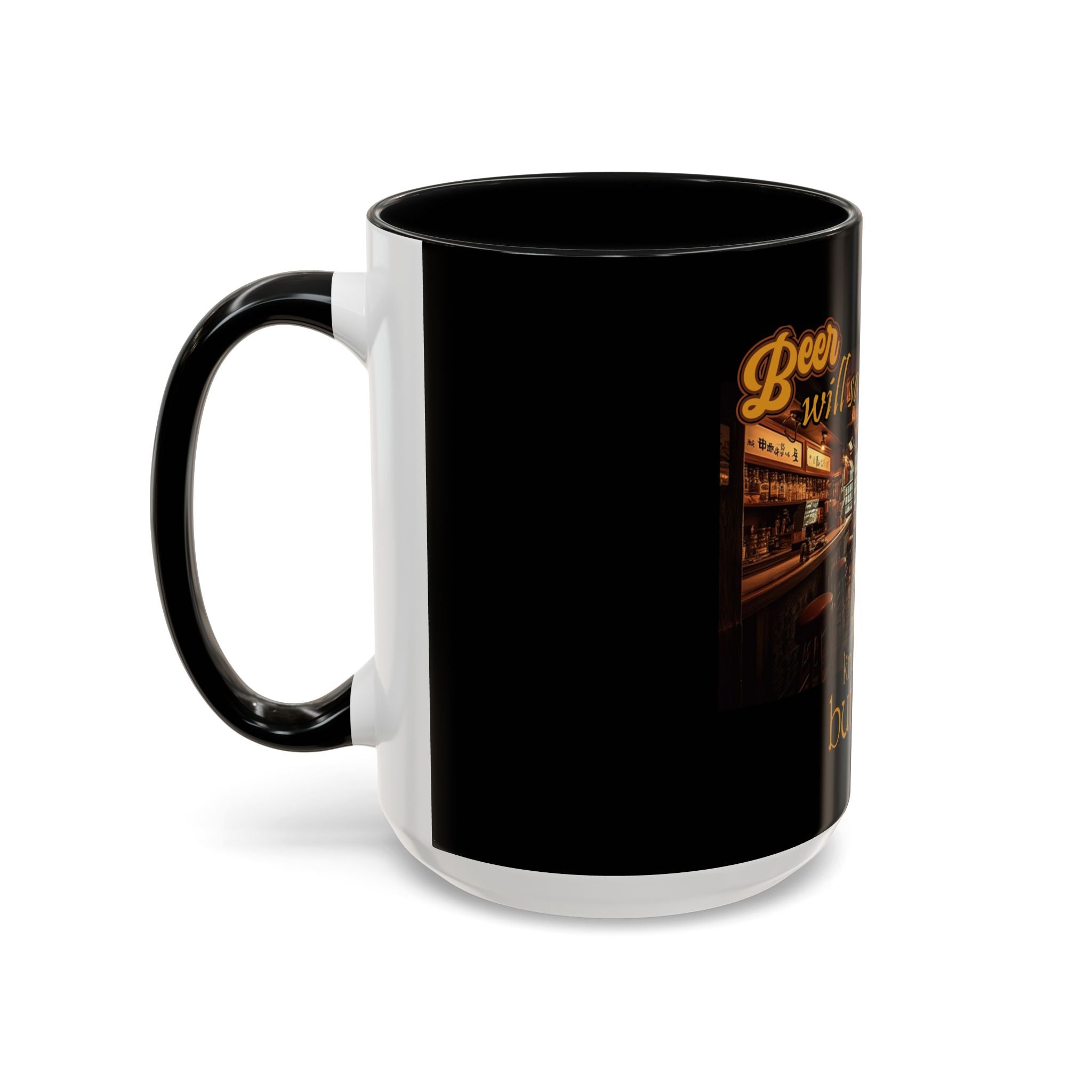 Beer Will Save The World / Accent Coffee Mug 11/15oz