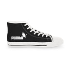 Pumba / Black White High Top Sneakers