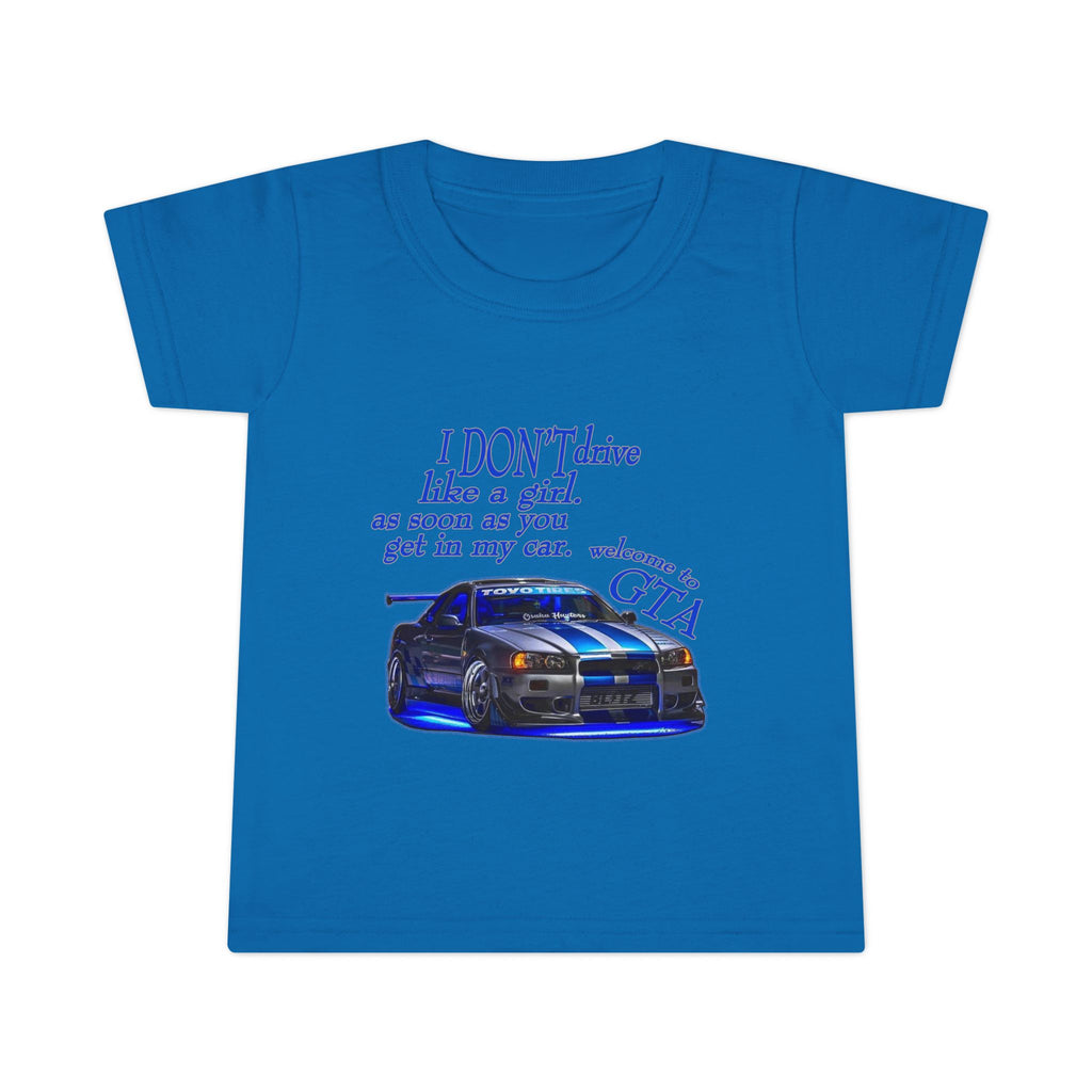 Don't Drive Like A Girl Blue / Toddler