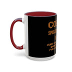 Coffee Spelled Backwards Is EEFFOC / Accent Coffee Mug 11/15oz