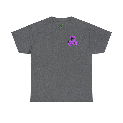2/3 Evil Gothic Purple Script