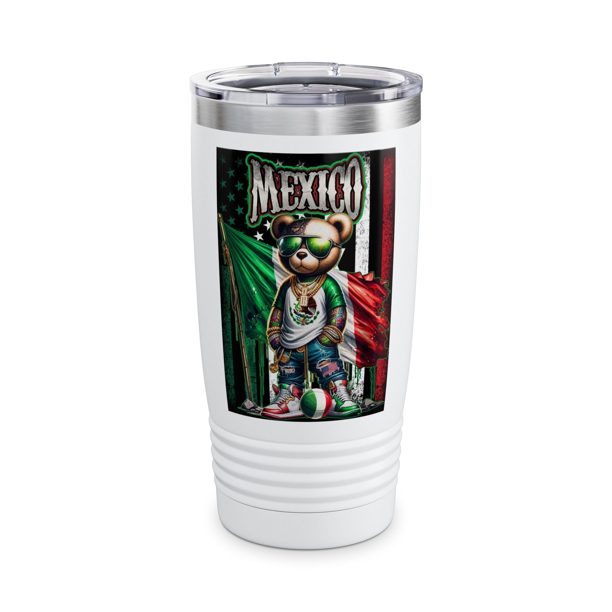 Mexico Teddy Bear / Insulated Tumbler 20oz