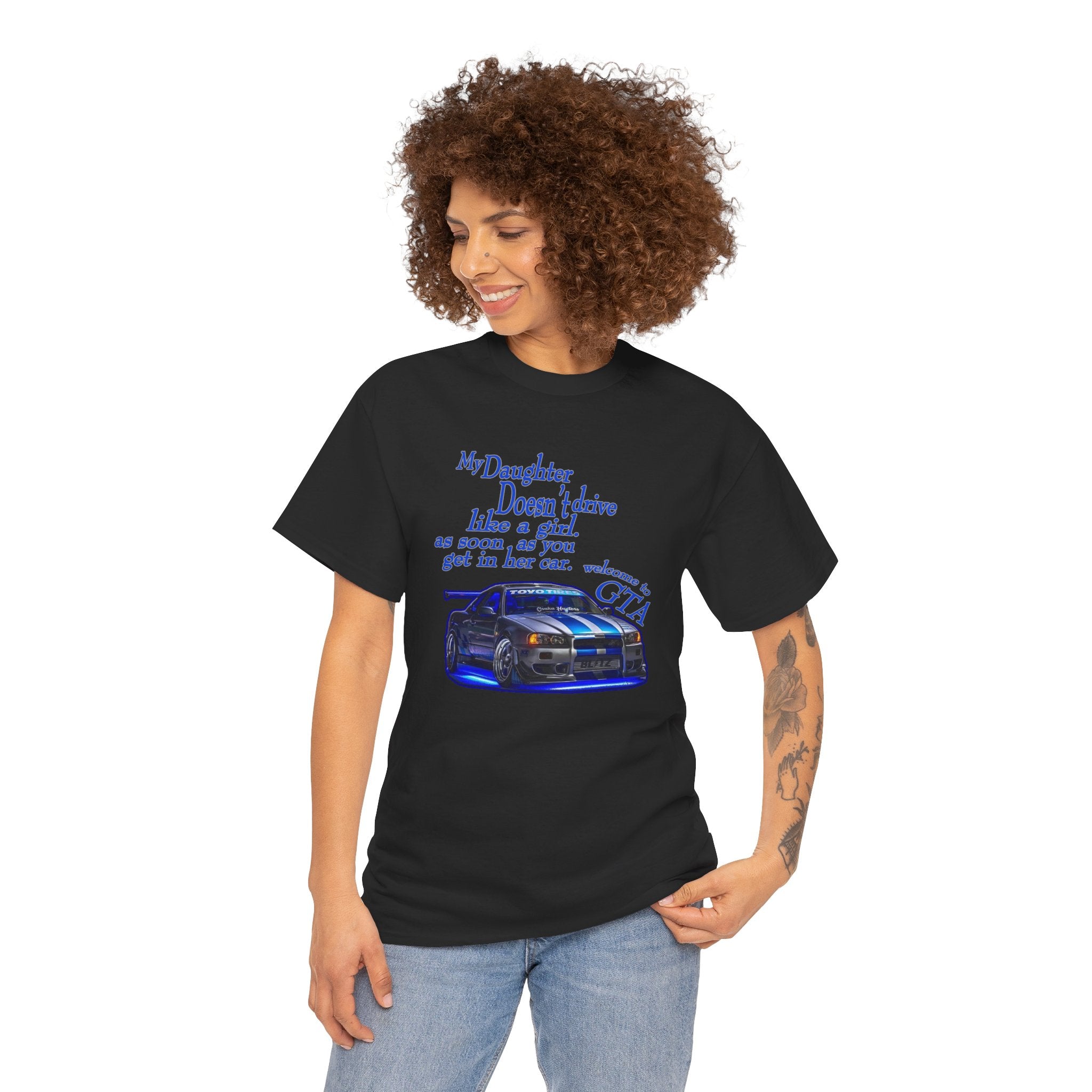 Daughter Doesn't Drives Blue