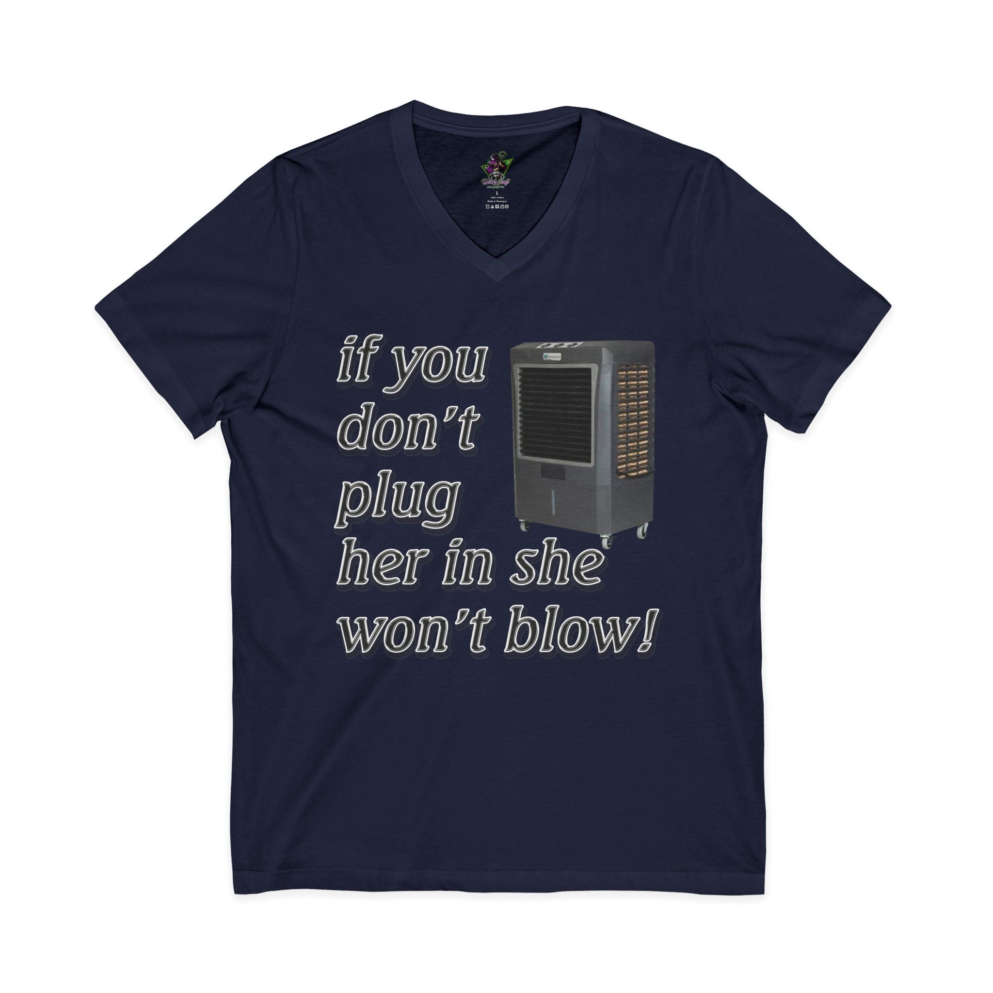 Plug Her In / V-Neck Tee