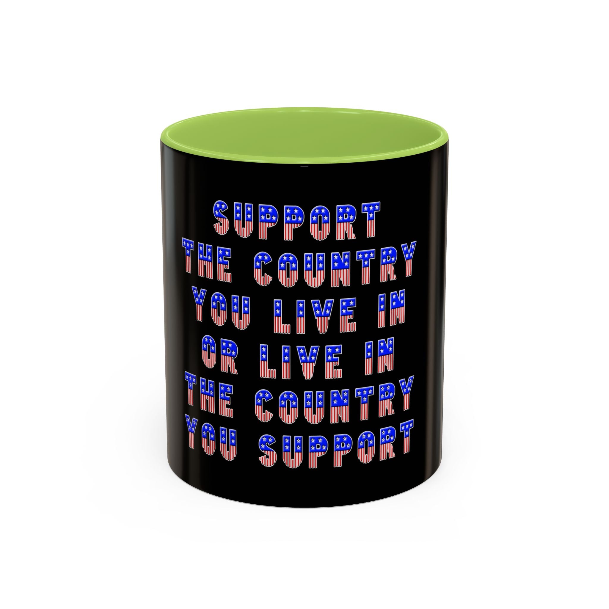 Support the Country / Accent Coffee Mug 11/15oz