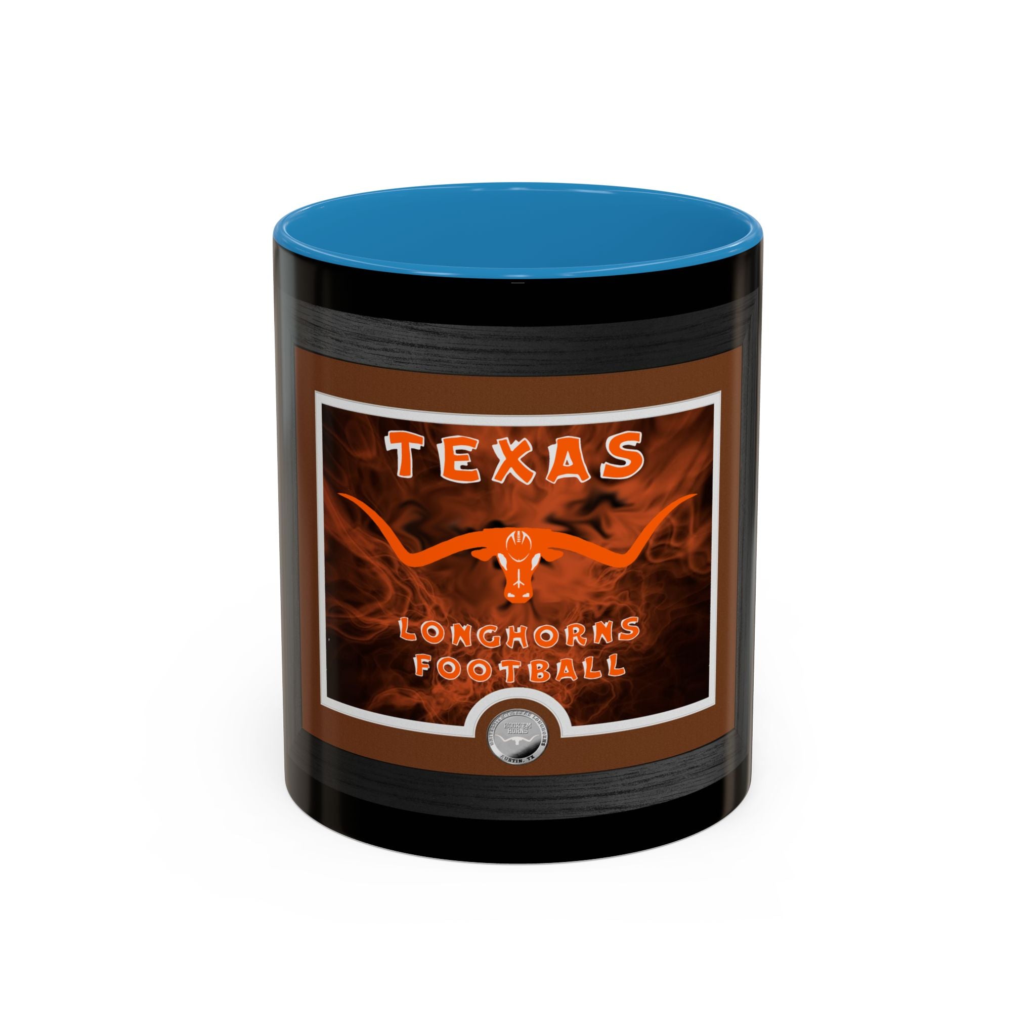 Texas Longhorns Framed / Accent Coffee Mug 11/15oz