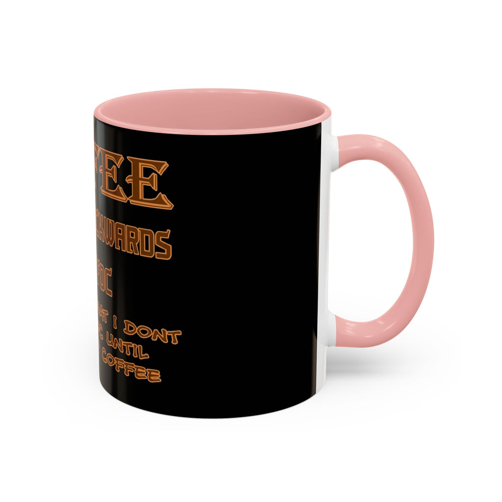 Coffee Spelled Backwards Is EEFFOC / Accent Coffee Mug 11/15 oz