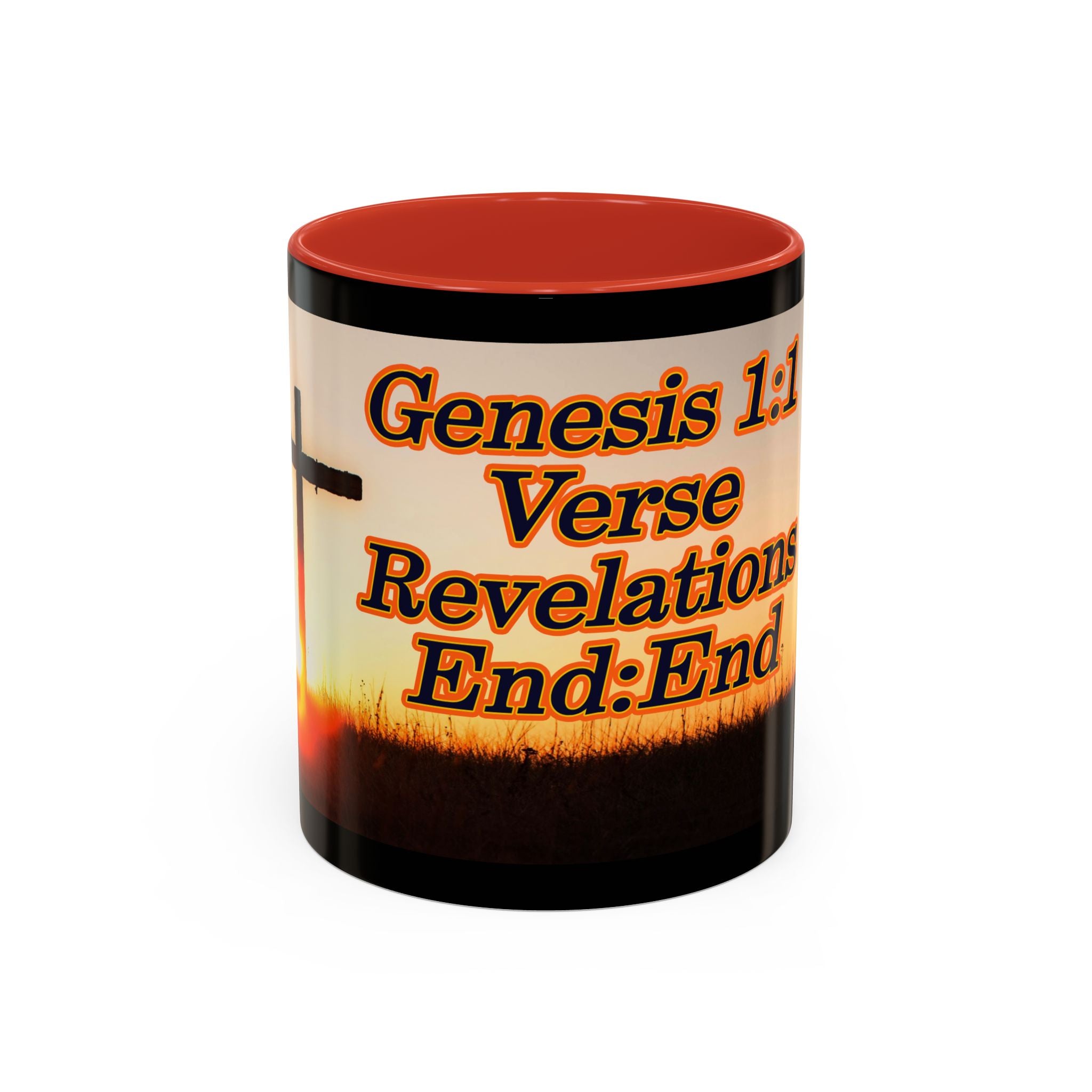 Genesis 1:1 / Revelations End:End / Coffee Mug 11/15oz